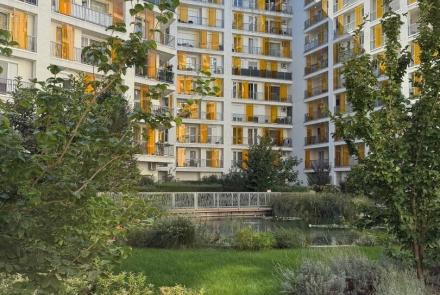 Eladó kertkapcsolatos, teraszos lakás a IX. kerületben, Metrodom City Home lakóparkban!